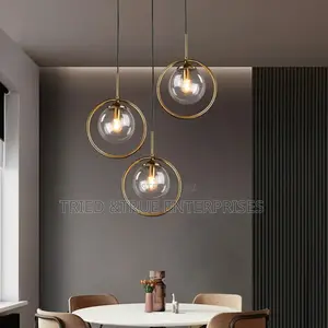 Glass Globe Vintage Pendant Light Tr4