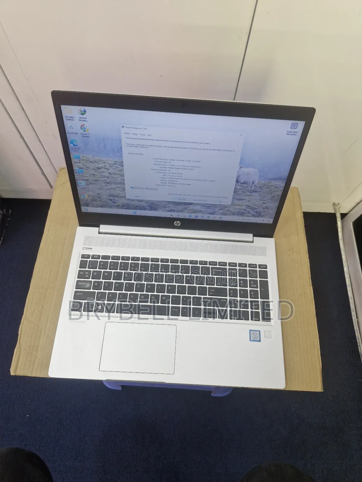 Laptop HP ProBook 450 G6 8GB Intel Core i5 SSD 500GB