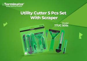 Scraper Set 5pcs Utility Knives Cutter Set With Scraper - thumbnail 2