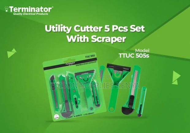 Scraper Set 5pcs Utility Knives Cutter Set With Scraper - main view
