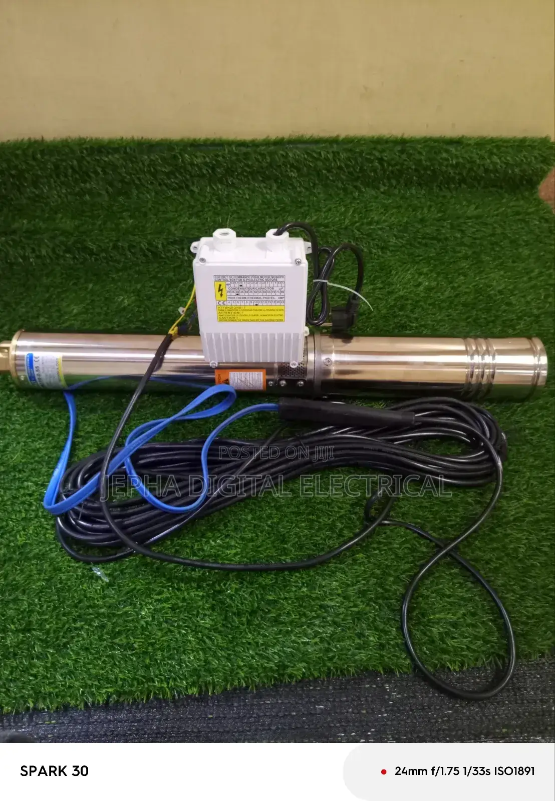 Electric Submersible Water Pump With Control Box 1hp