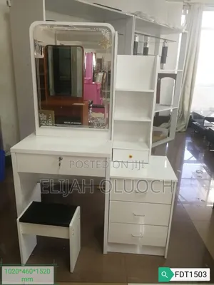 R*Dressing Mirror Station With Sliding Mirror*