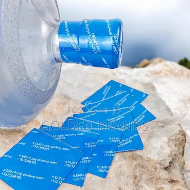 Bottle Water Security Seals - main view