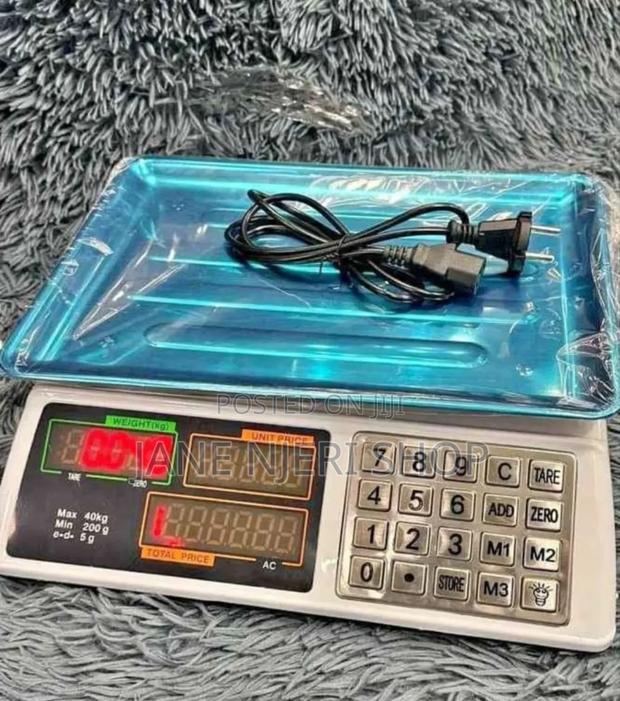 Affordable Digital Weighing Scale - main view