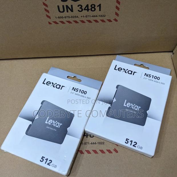 Lexar Ns 100 2.5 Sata 6gbps Ssd 512gb Internal Ssd - main view