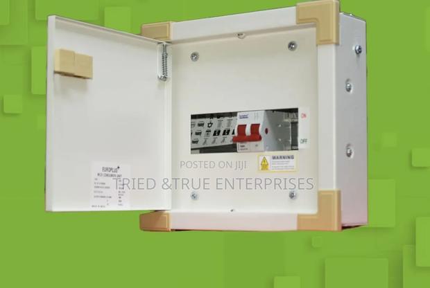 4 Way Consumer Metallic Main Switch Meter Box Gy6 - main view