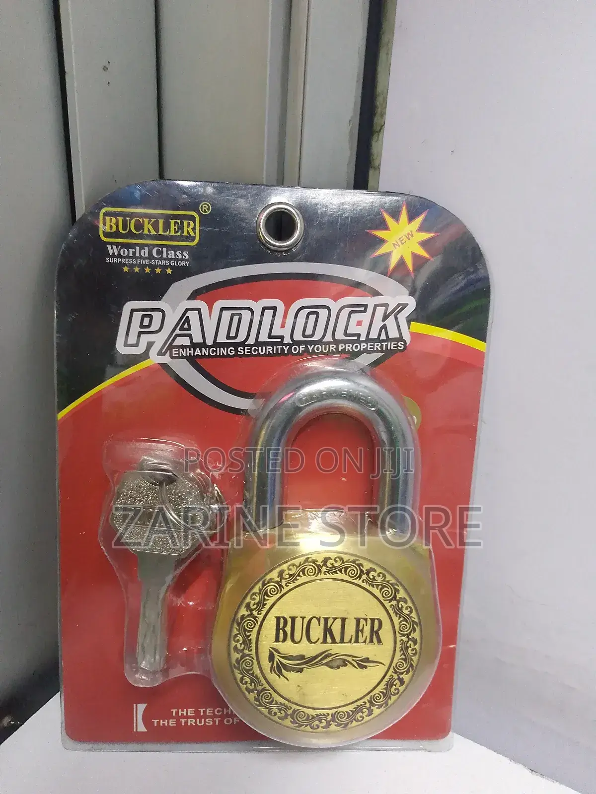 Buckler Top Security Padlock 70E With 4 Keys