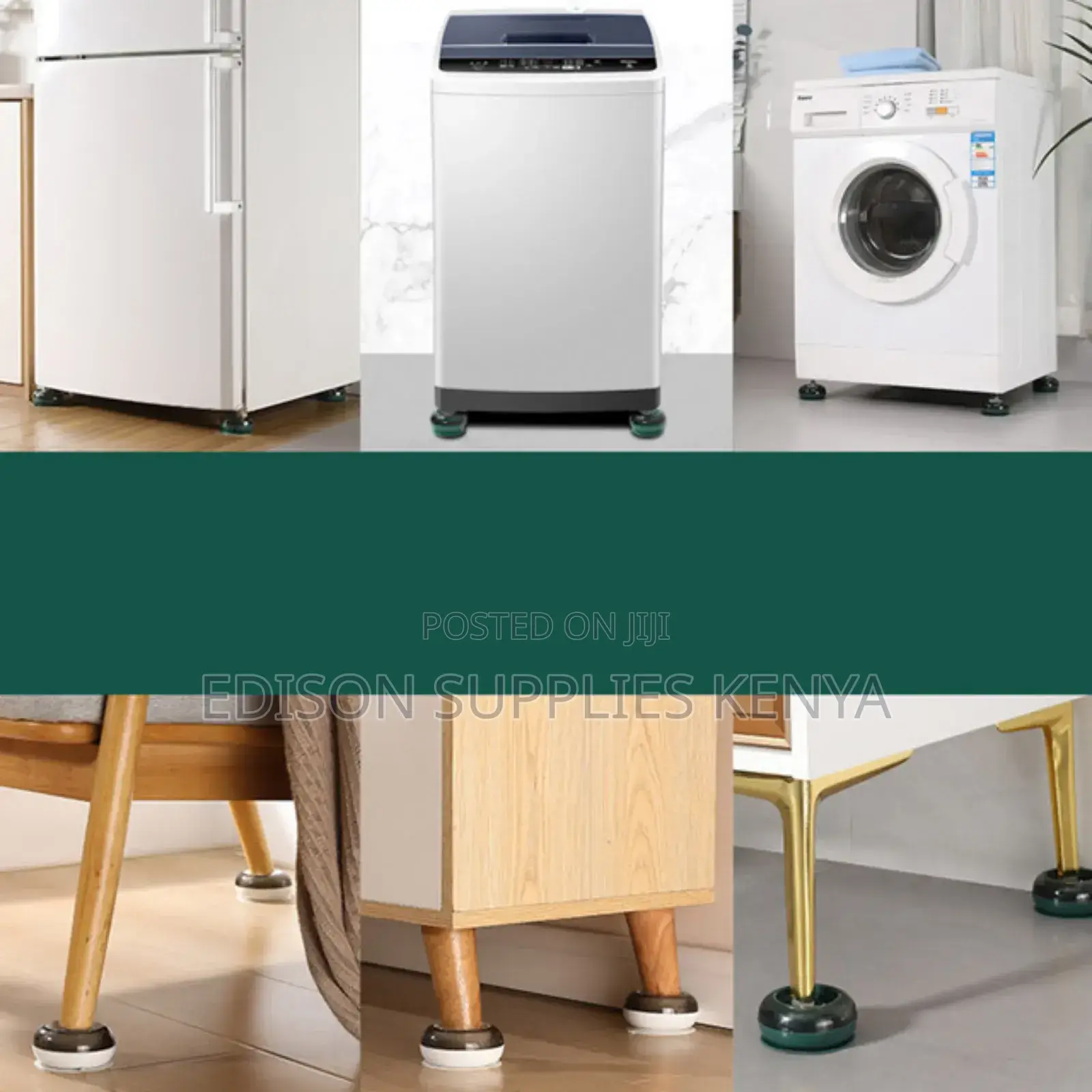 Washing Machine Base Shock Pads Anti-Vibration Feet Pads