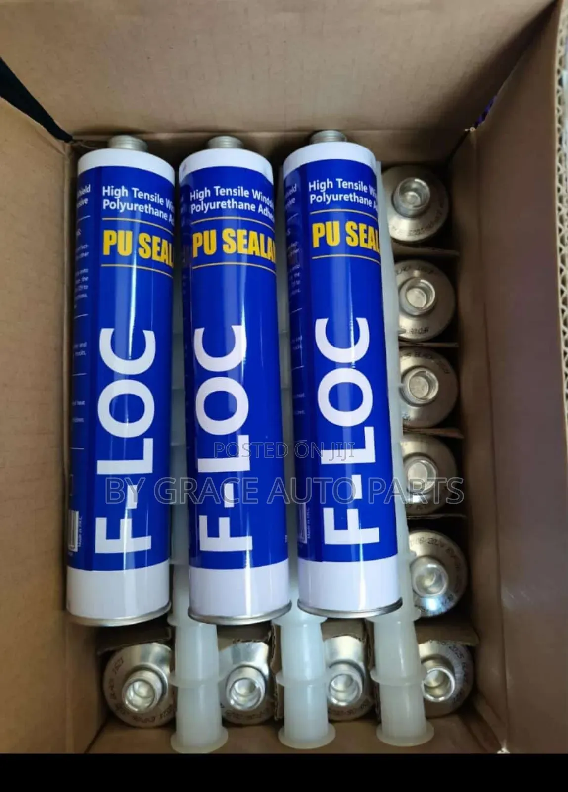 Metallic Silicon Tube Black Adhesive