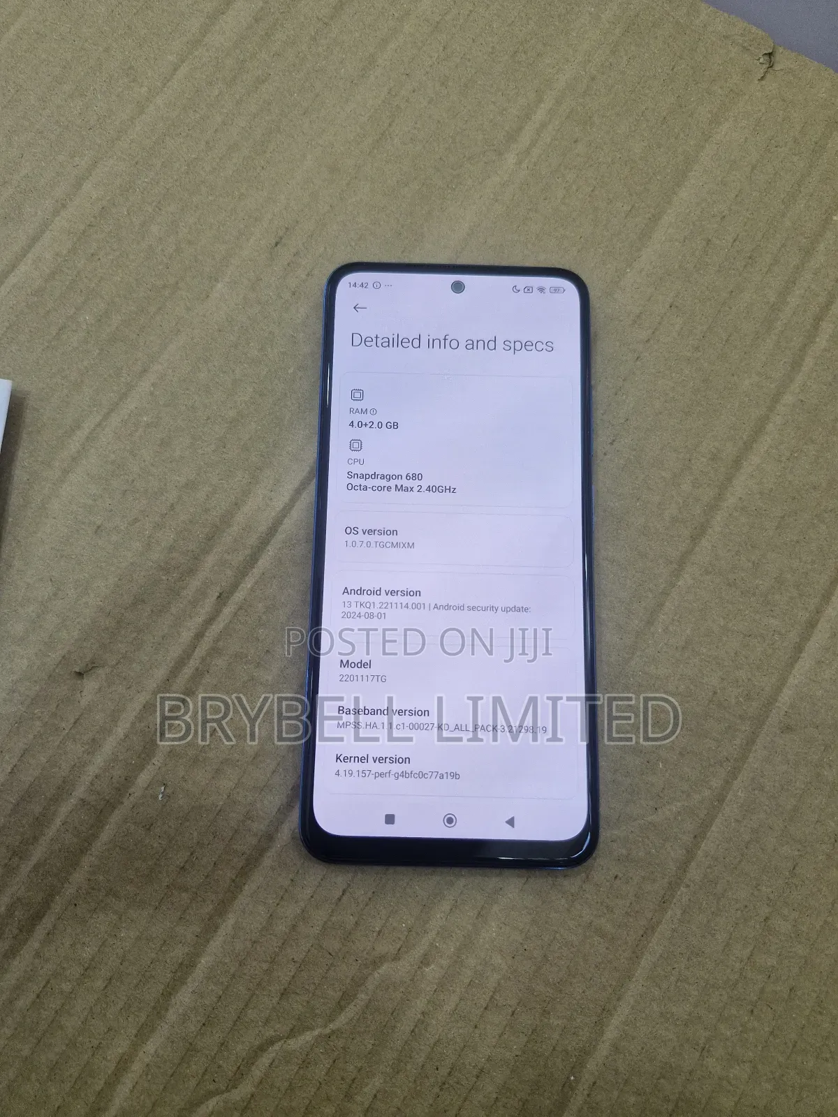 Xiaomi Redmi Note 11 128 GB Blue