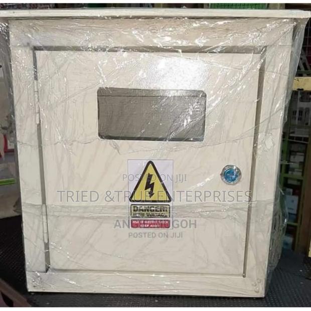 Lockable Galvanised Powder Coated Meter Box 18 By 18 Kj8
