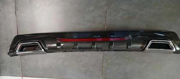 Carbon Rear Bumper Diffuser Spoiler Carbon - main view