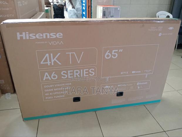 Hisense 65 Inches Smart Vidaa A6 Tv