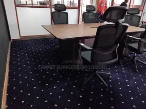 Main Office Blue Carpet