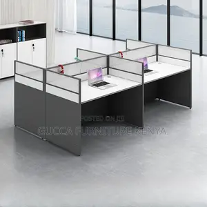 Workstation:Contemporary Reclaimed Wood White Workstation