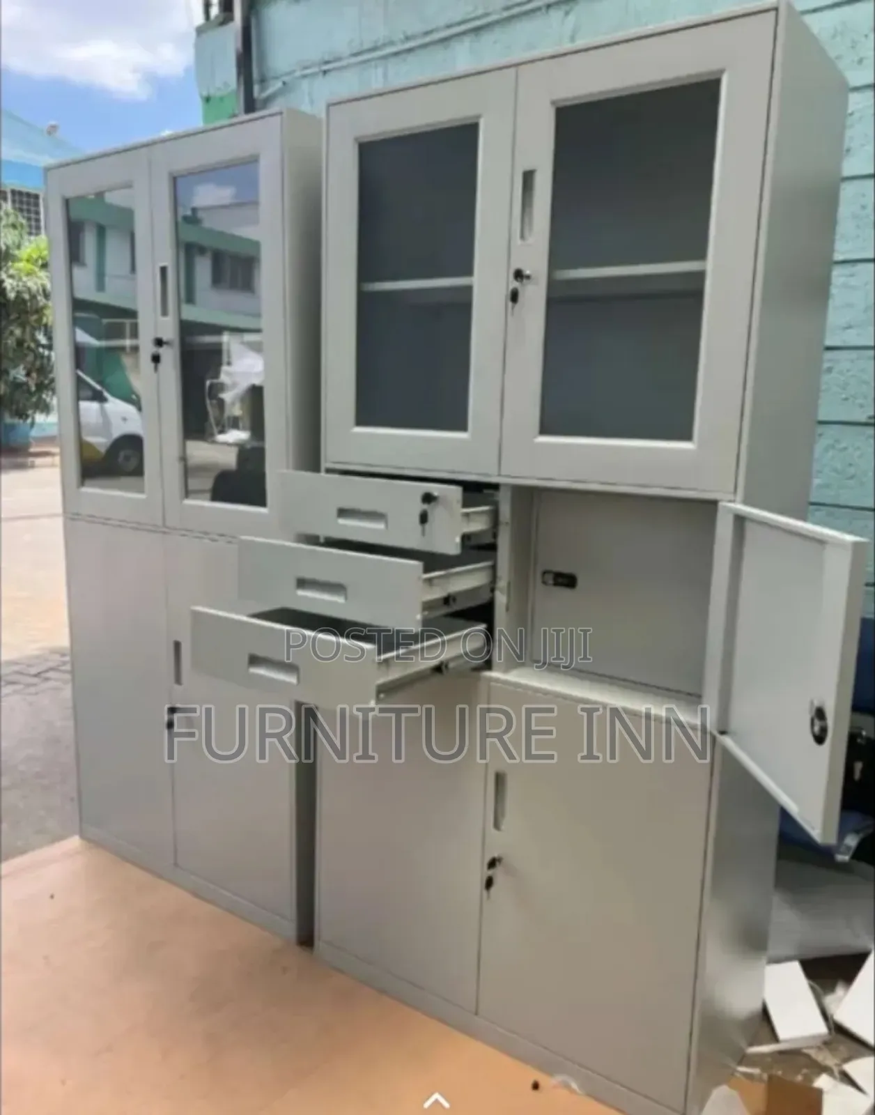 Modern Steel Cabinet