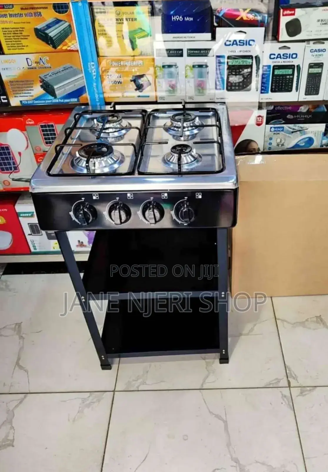 Amazing Ramtons 4 Burner Cooker +Shelves