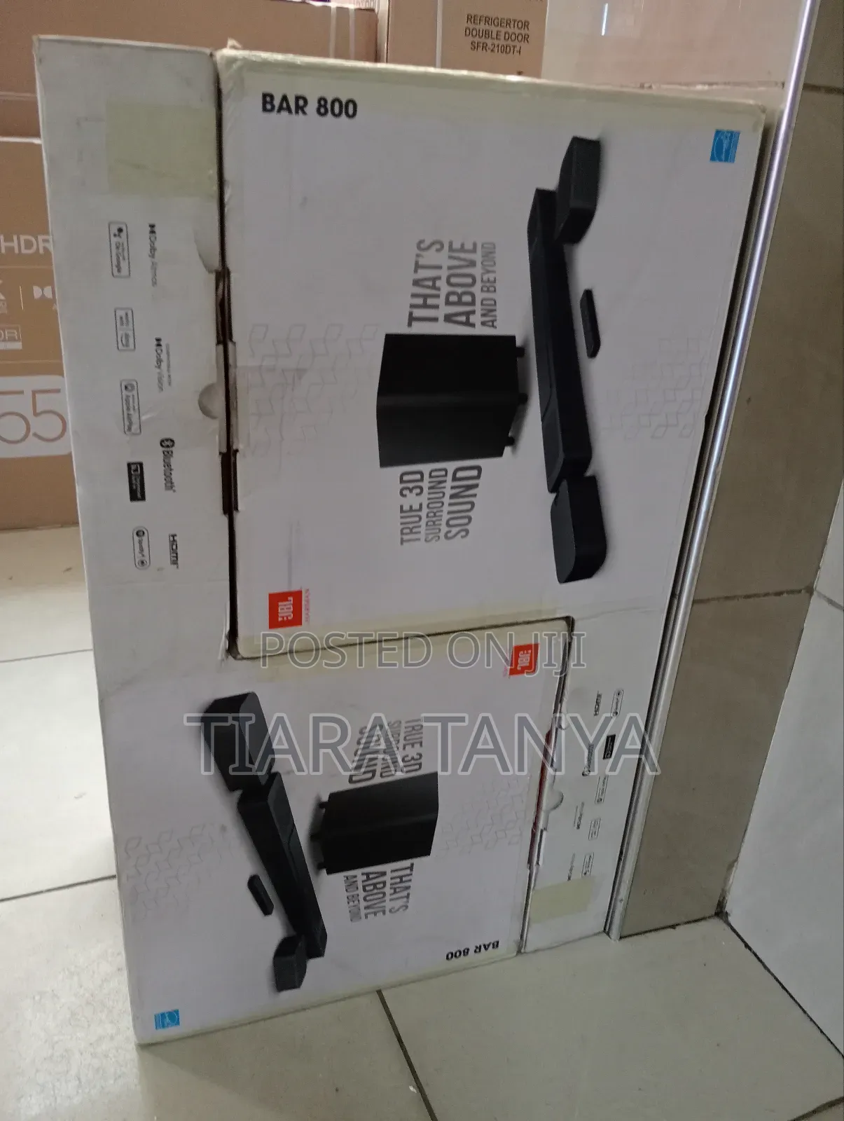 JBL Bar 800 Pro 5.1.2ch 720w Soundbar With Detachable Surro