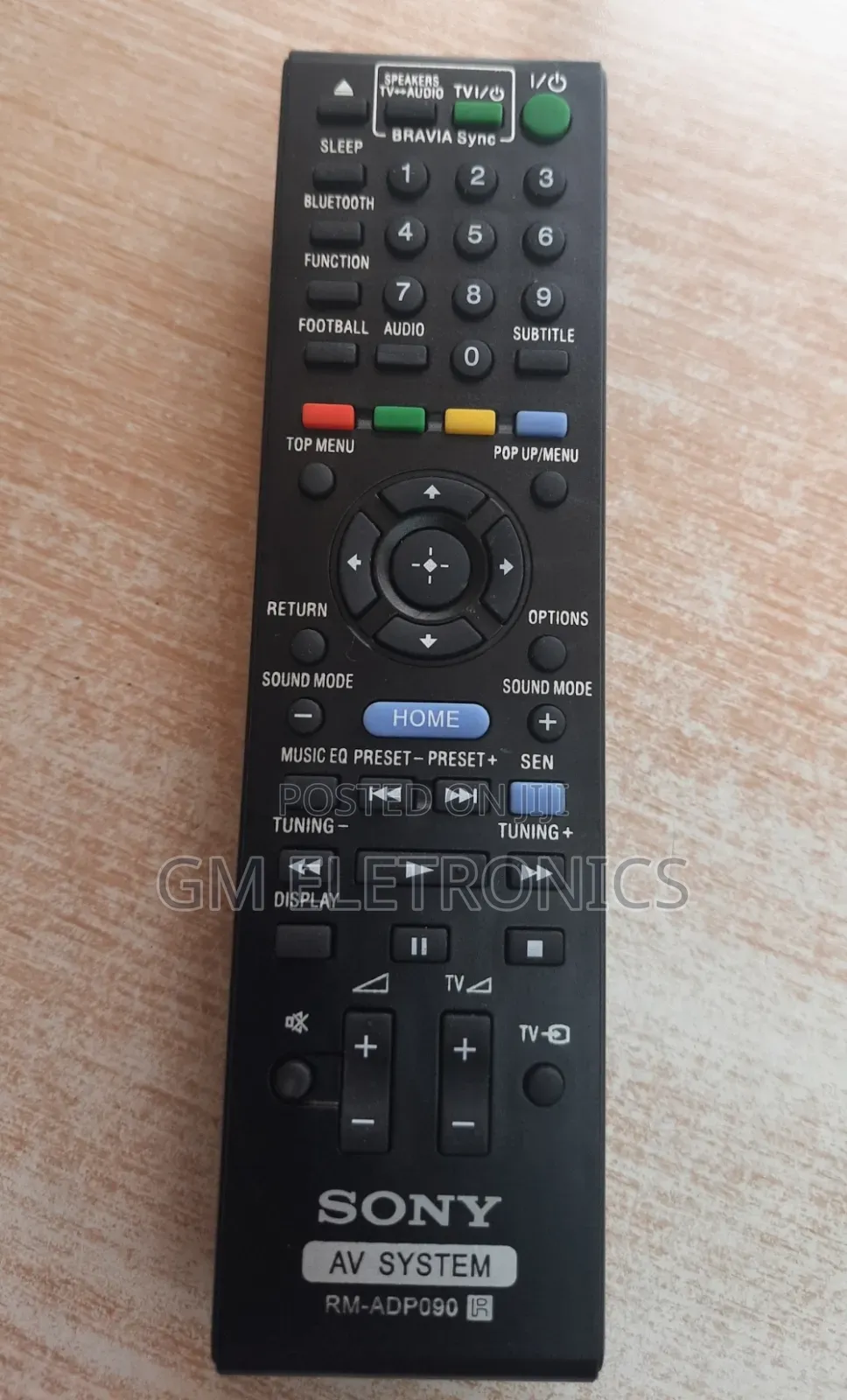 Sony HBD-N990W BDV-N7100W HBD-N9100 Blu Ray DVD Remote.