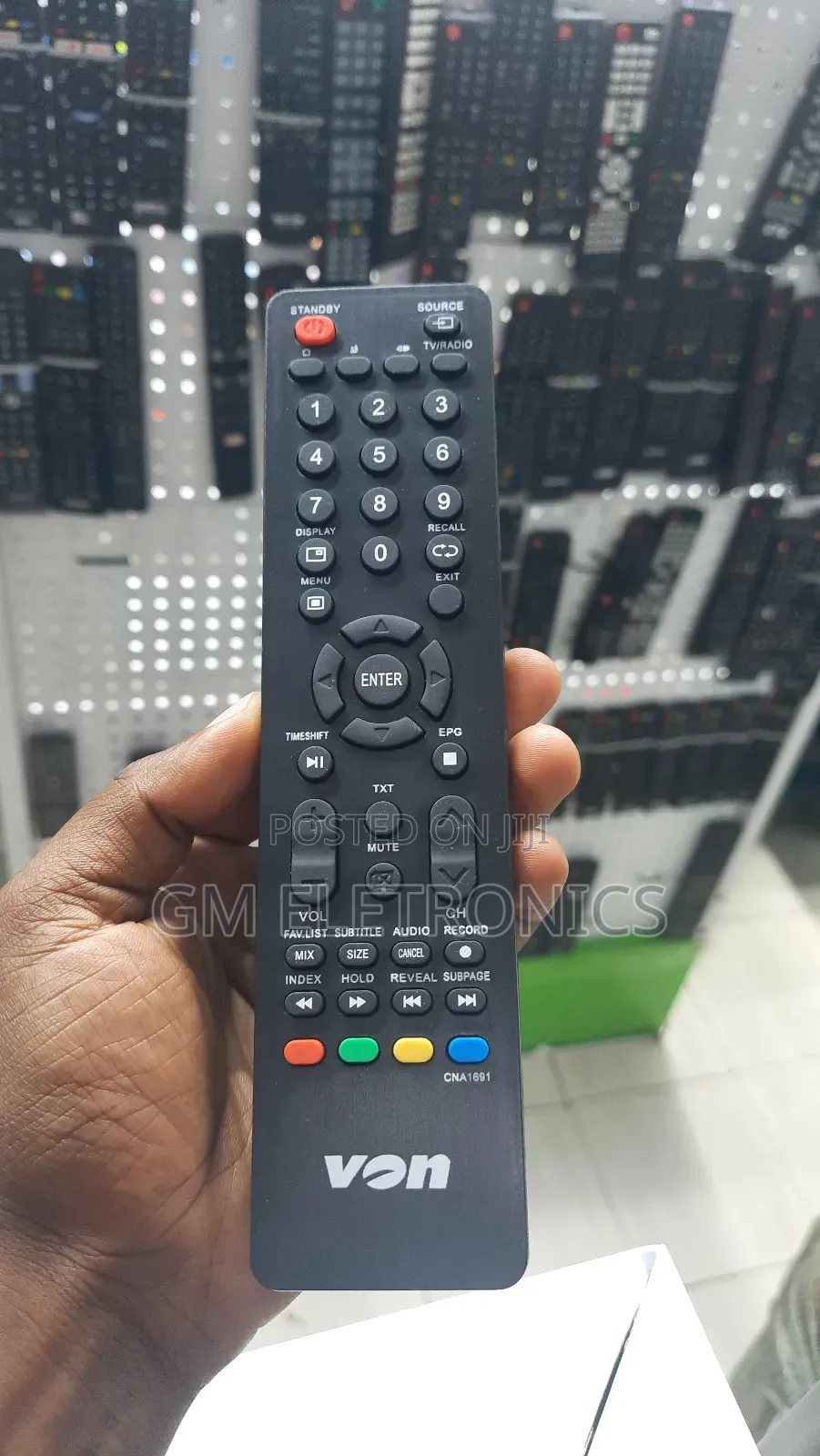 Brand New VON Television Replacement Remote Control.