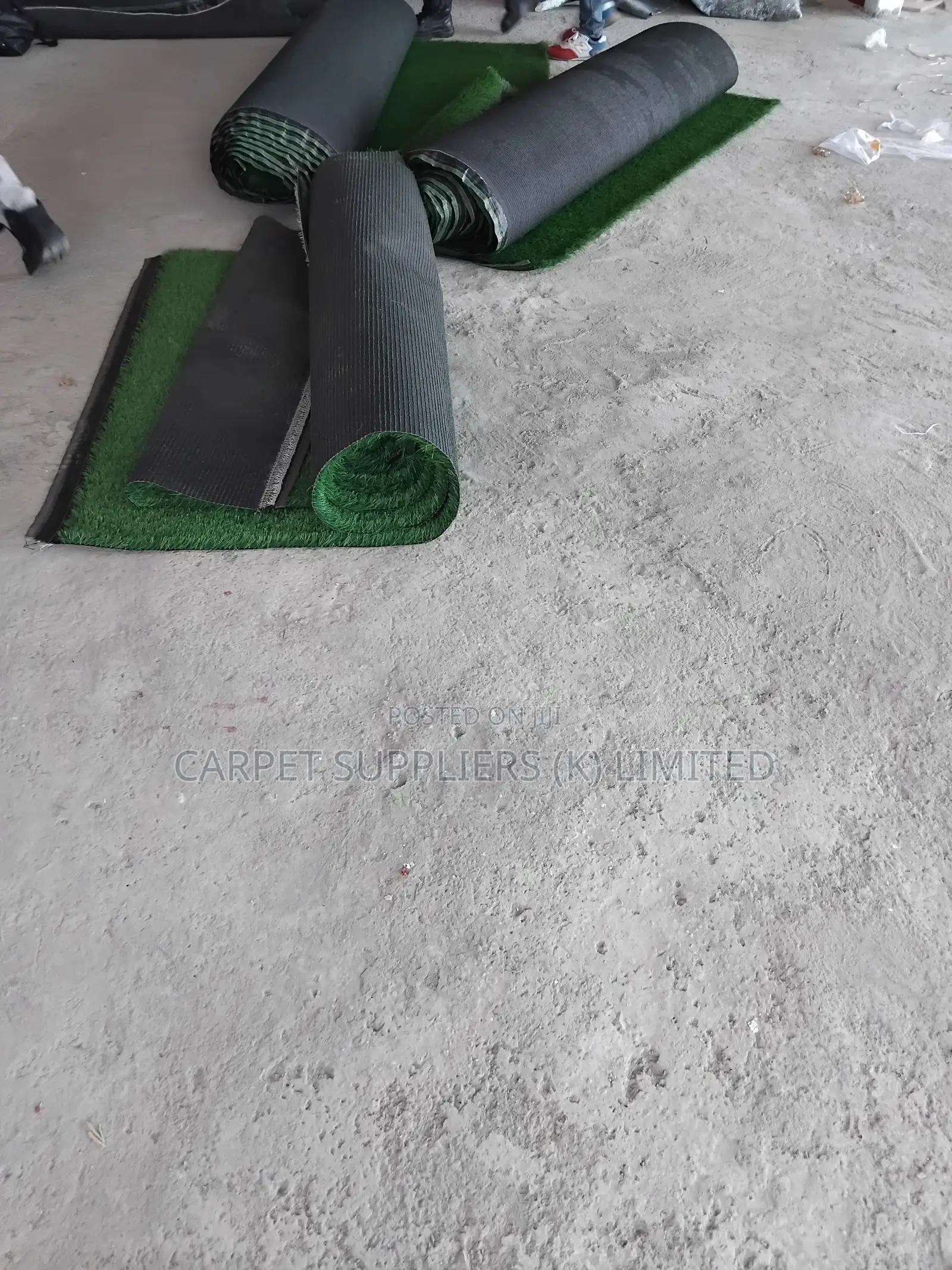 Grass Carpet Installation 1