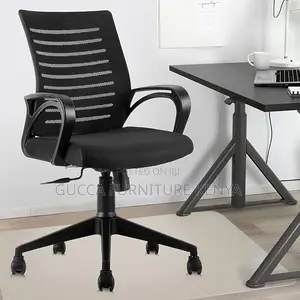 Office Chairs: Heavy Duty Mid Back Mesh Office Chair