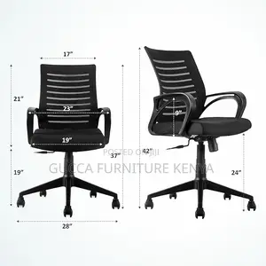 Office Chairs: Heavy Duty Mid Back Mesh Office Chair