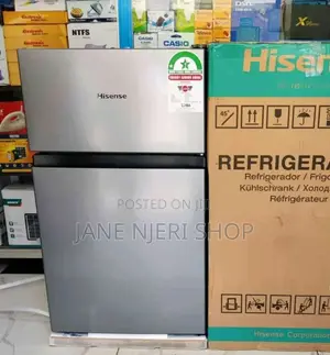 Affordable Hisense 91litres Double Door Fridge
