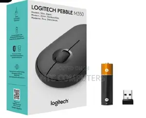 Logitech Pebble M350s Slim and Silent Bluetooth Mouse - Tona