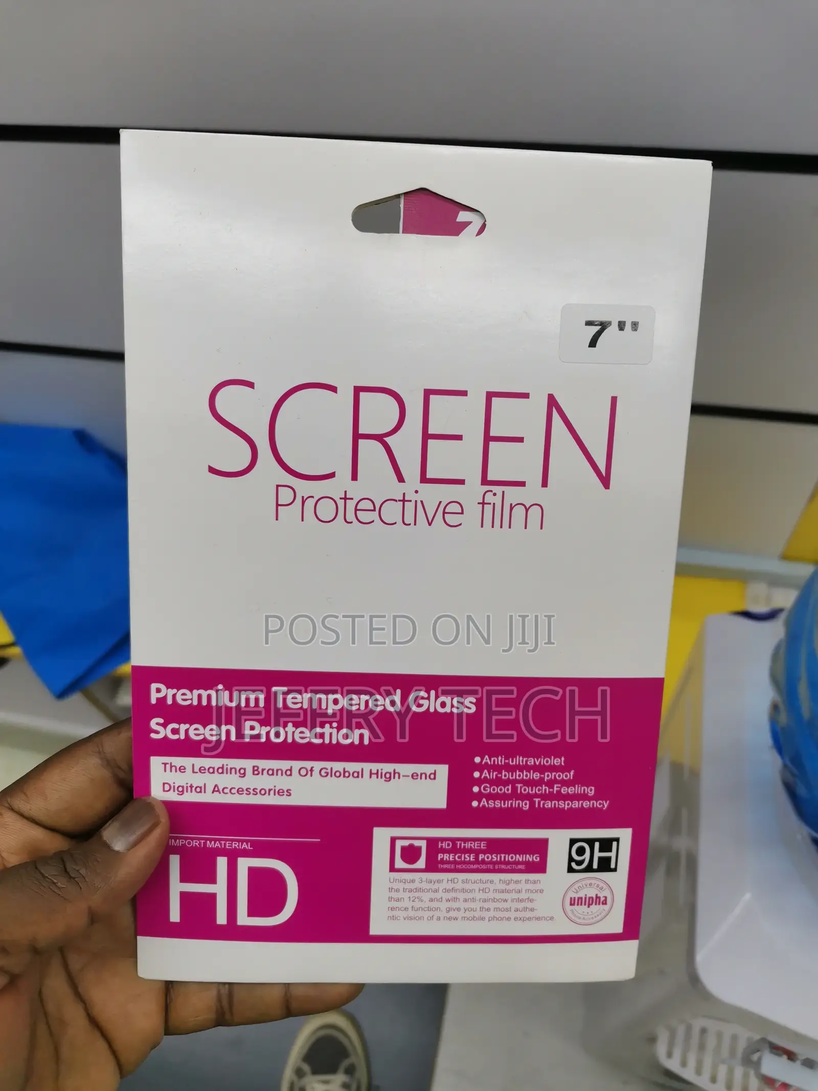 Tempered Glass 7 Inch Screen Protector ,