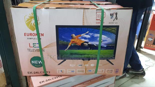 Euroken 24inch Digital Led Tv, Inbuilt Decoder,Free Channels