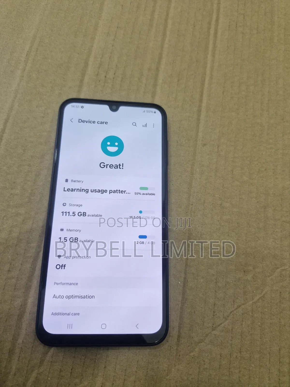 Samsung Galaxy A15 128 GB Blue