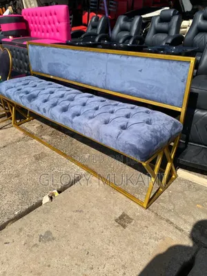 Grey Waiting Bench 7ft