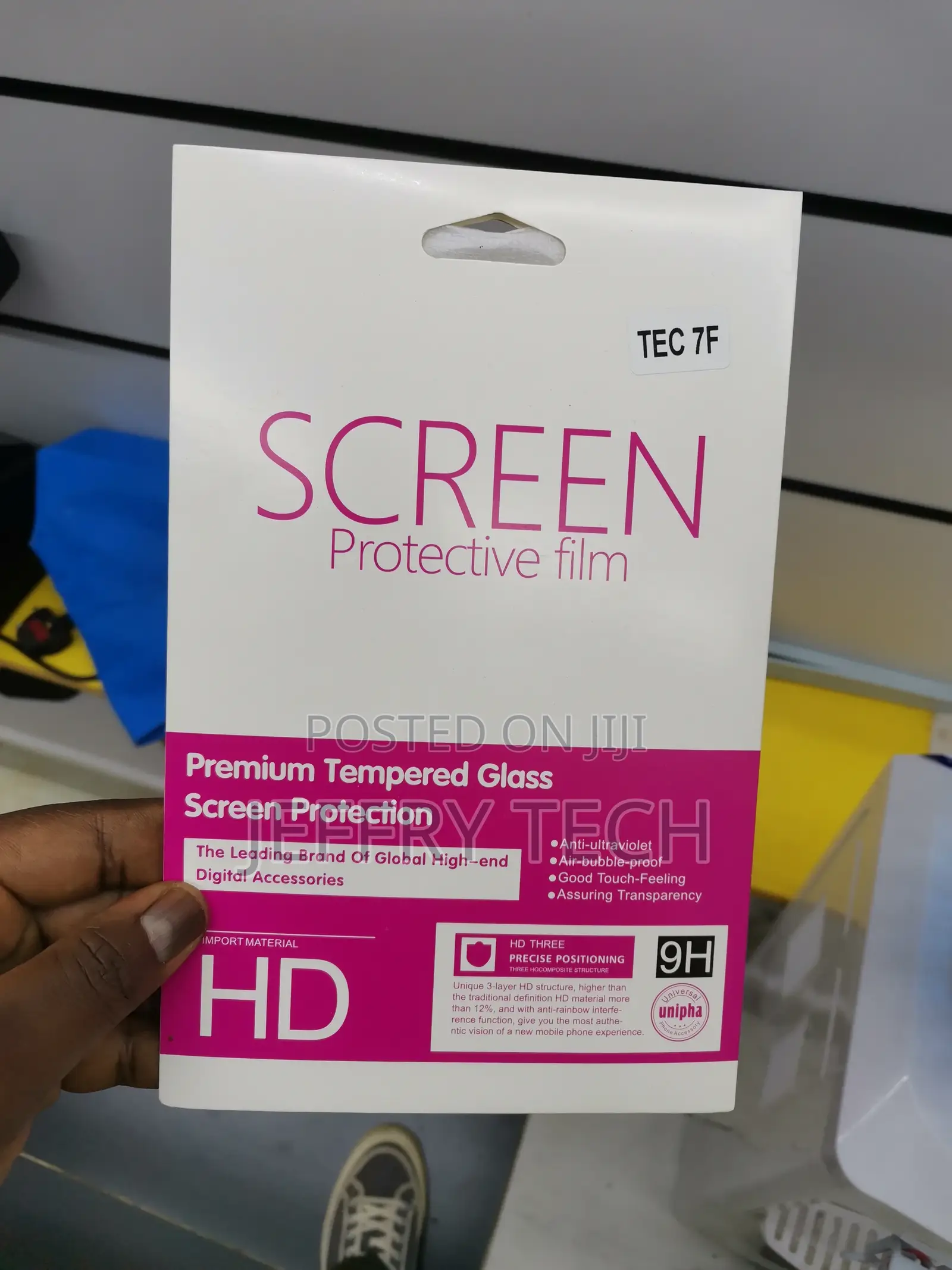 Tempered Glass Screen Protector for Tecno Droidpad 7f