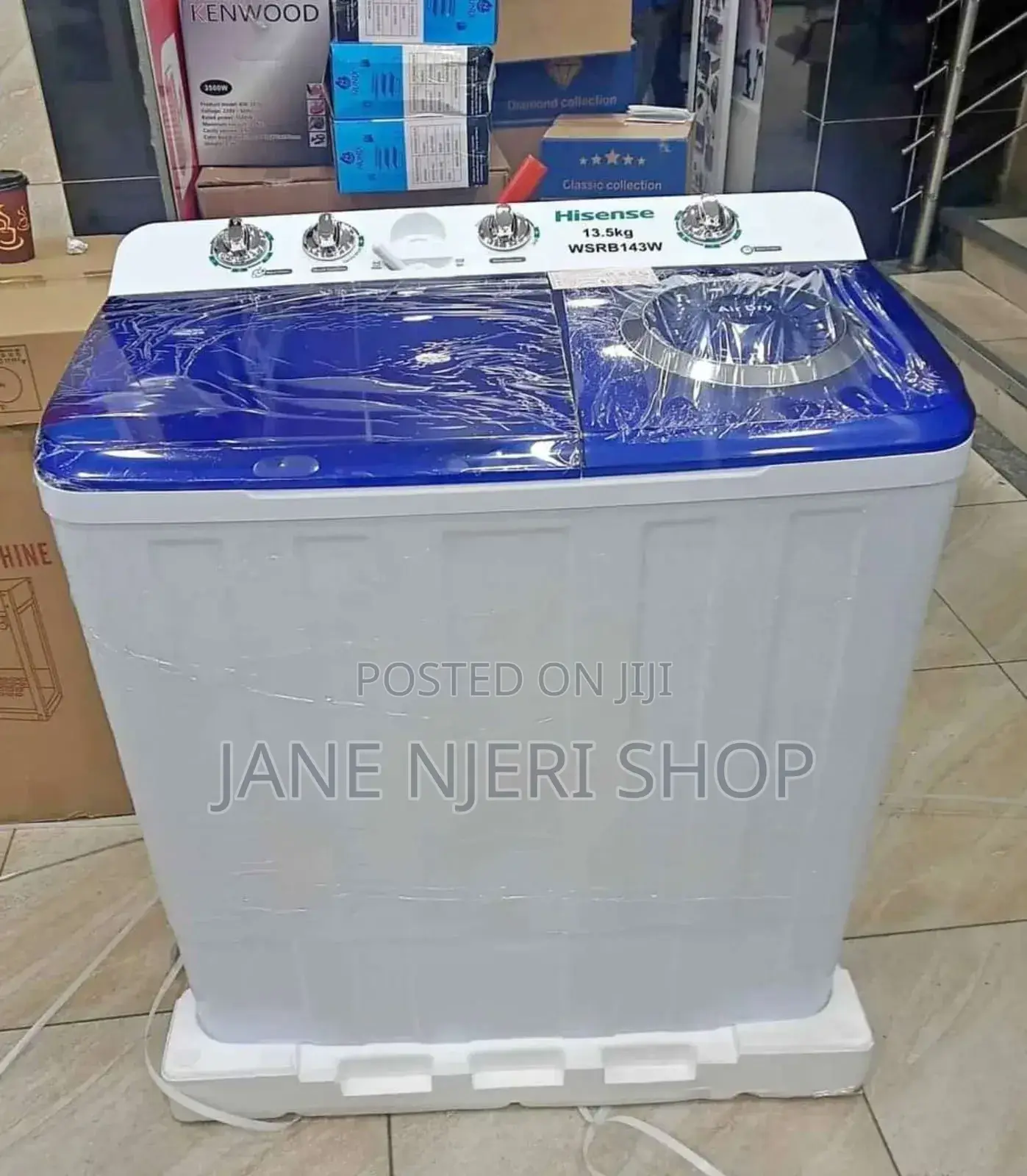 Classic Hisense 13.5kg Twin Tub
