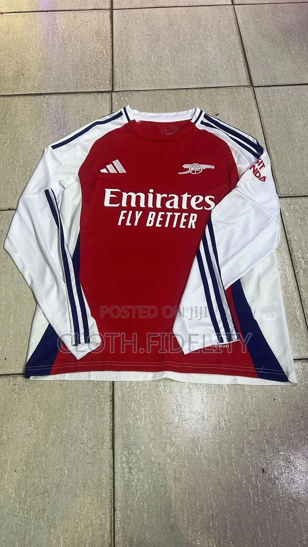 Arsenal Home Long Sleeved Jerseys 24/25.