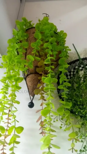 Vase Hanging With Vines Artificial in Stock