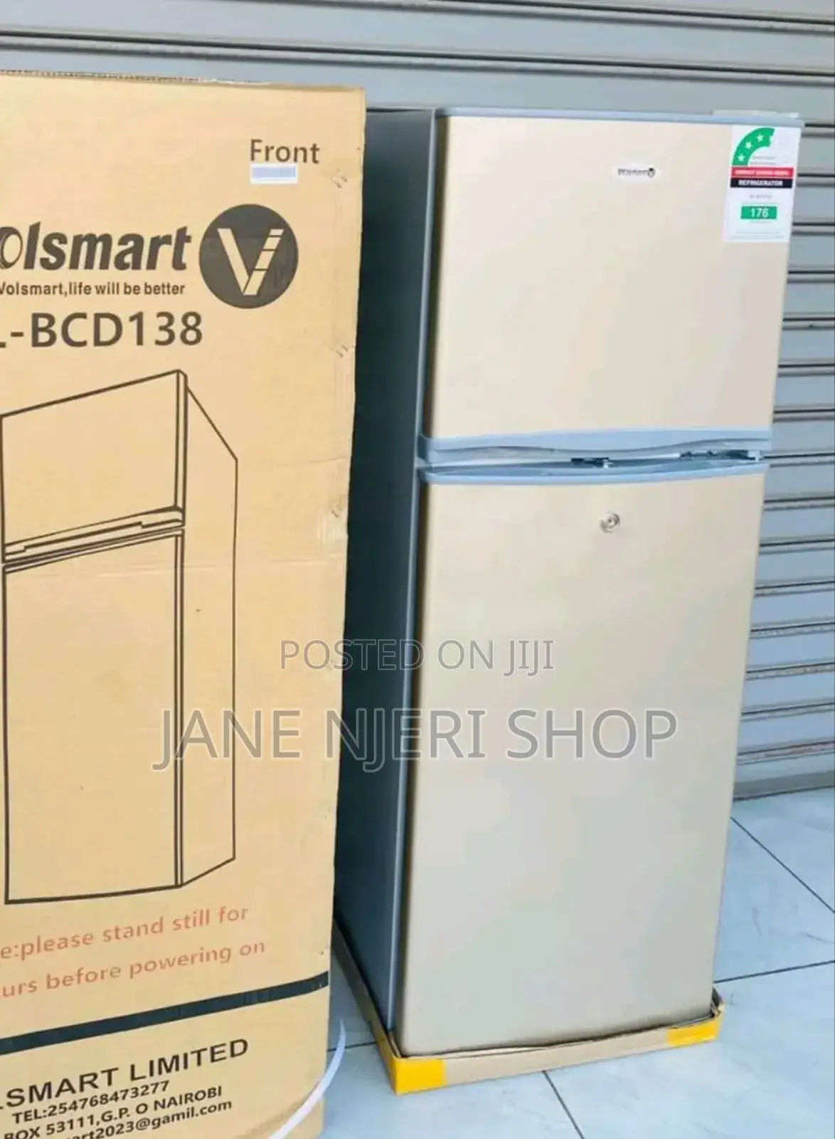 Good Quality 138litre Volsmart Fridge