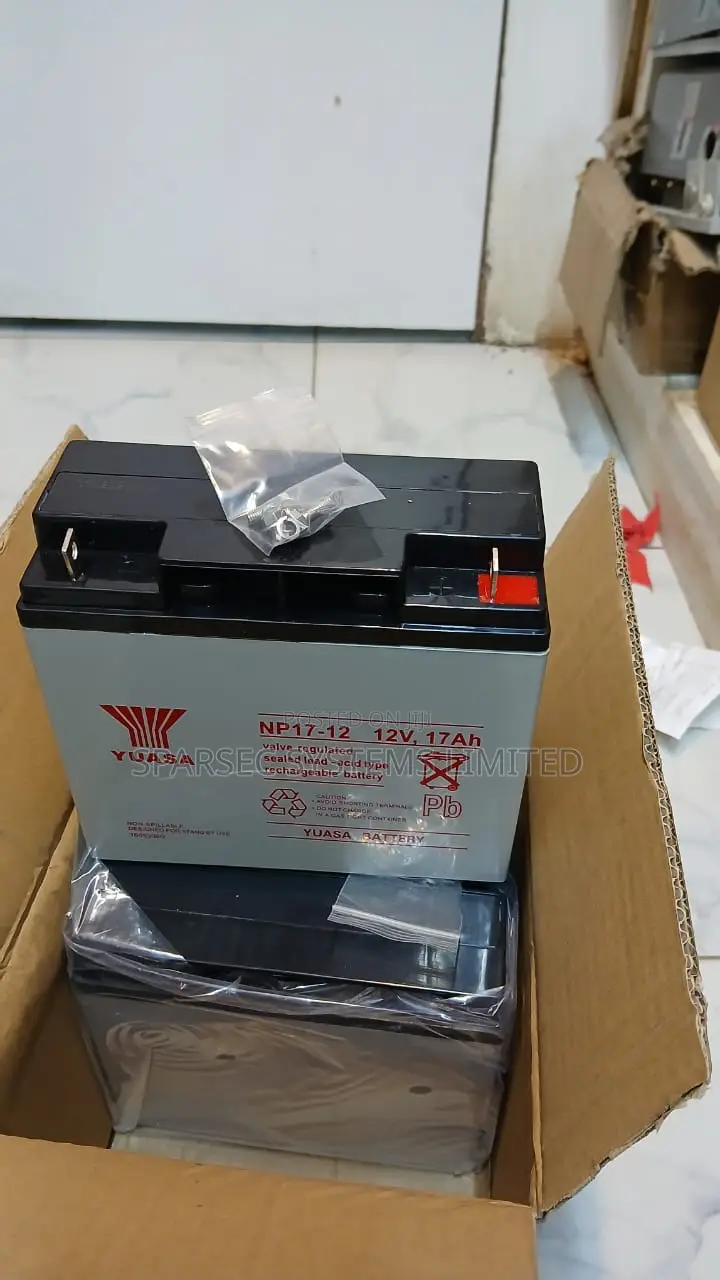Yuasa 12v 17ah Lead Rechargeable Battery