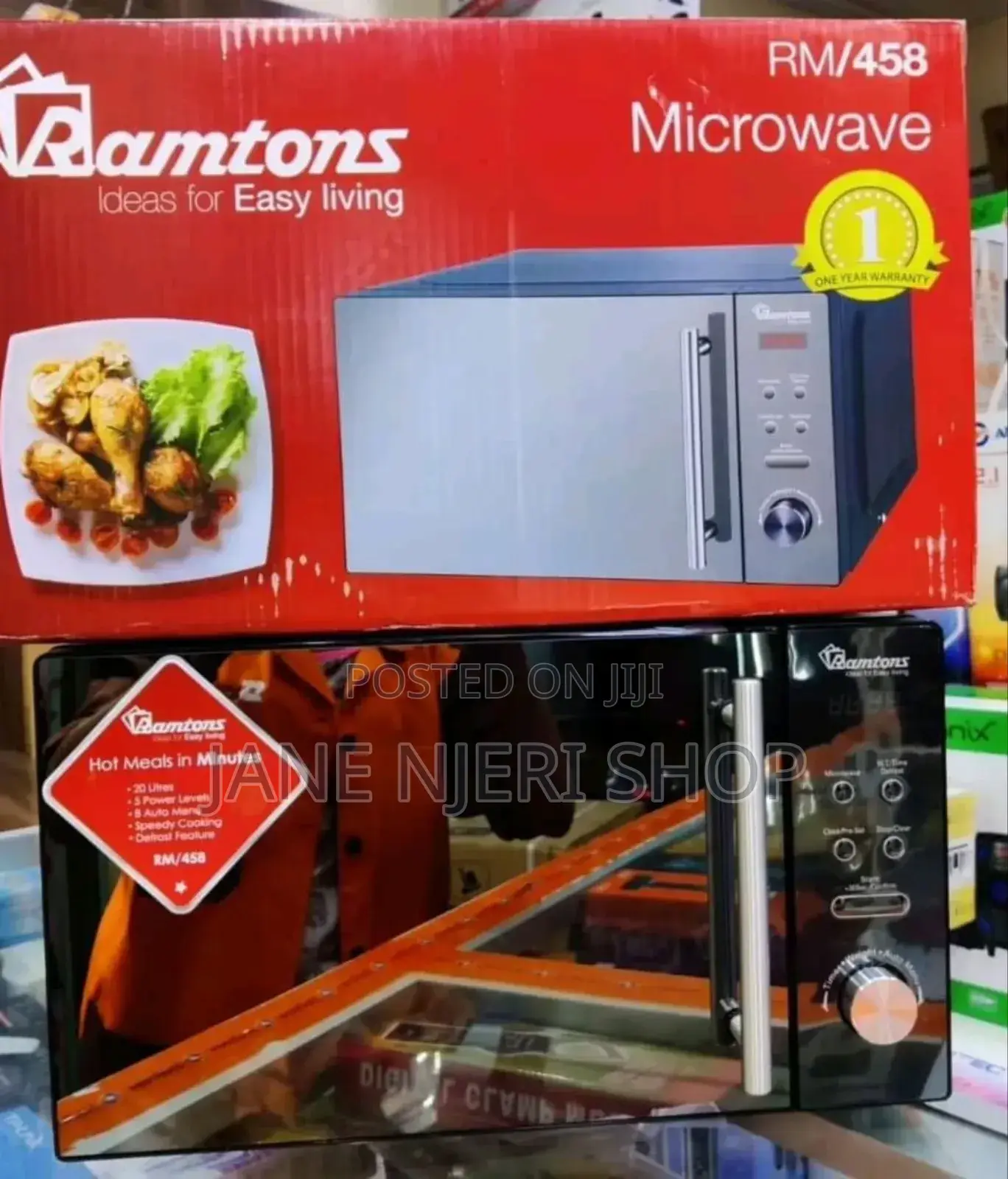 Original Ramtons 458 Microwave