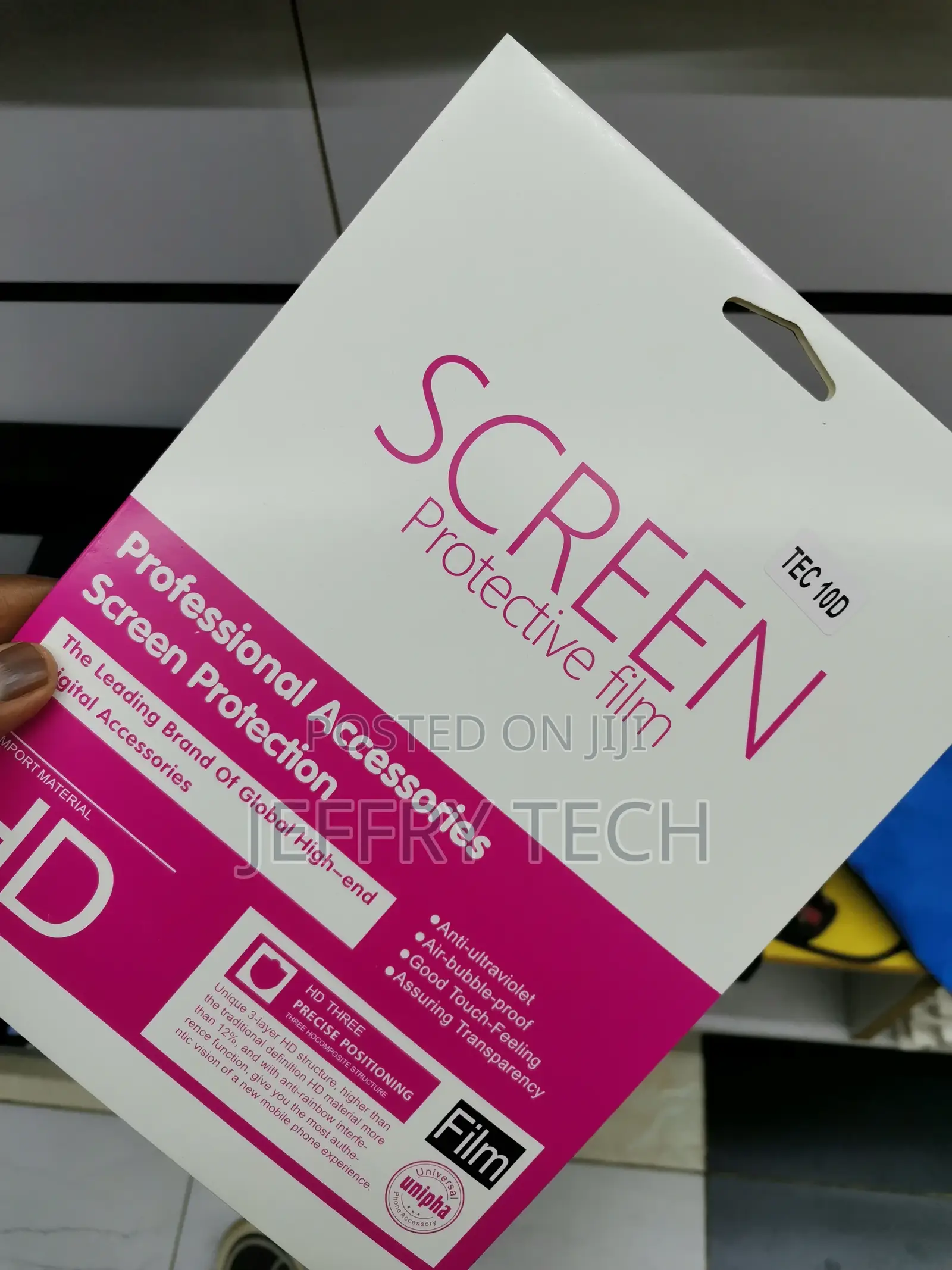 Tecno Droipad 10D Pro II(Tab 10D) Screen Guard – Transparent