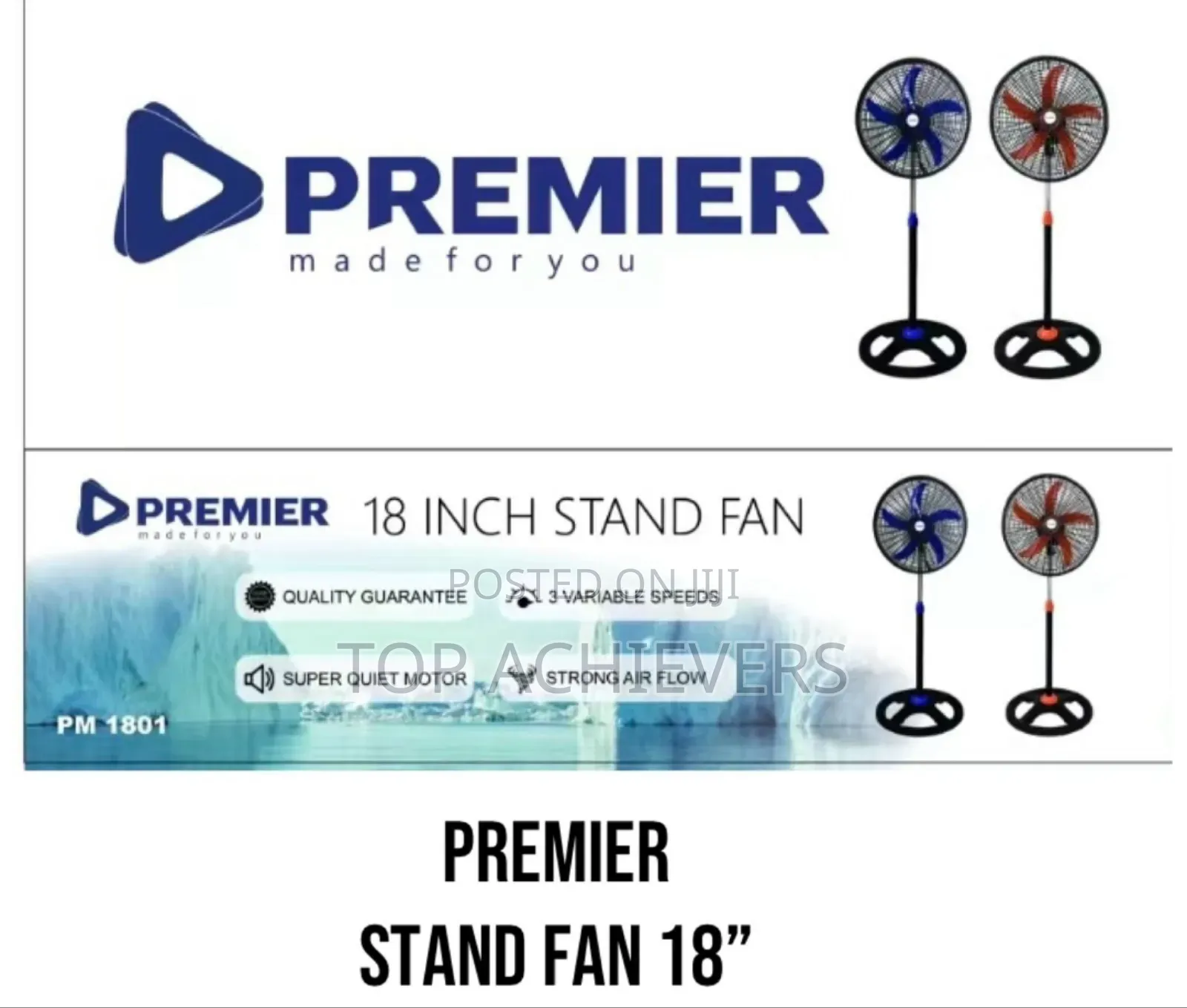Stand Fan "18 Inch Stand Fan(Premier)