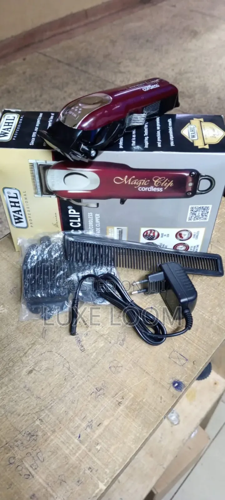 Magic Clip Cordless Shaving
