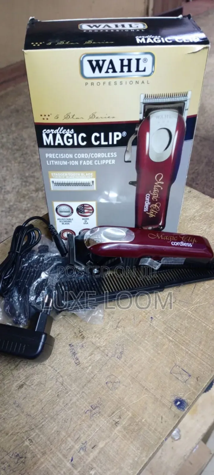 WAHL Cordless Magic Clip Machine