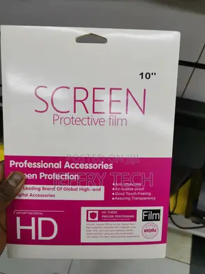 10 Inch Tablet Screen Protector Clear Shield Tempered Glass
