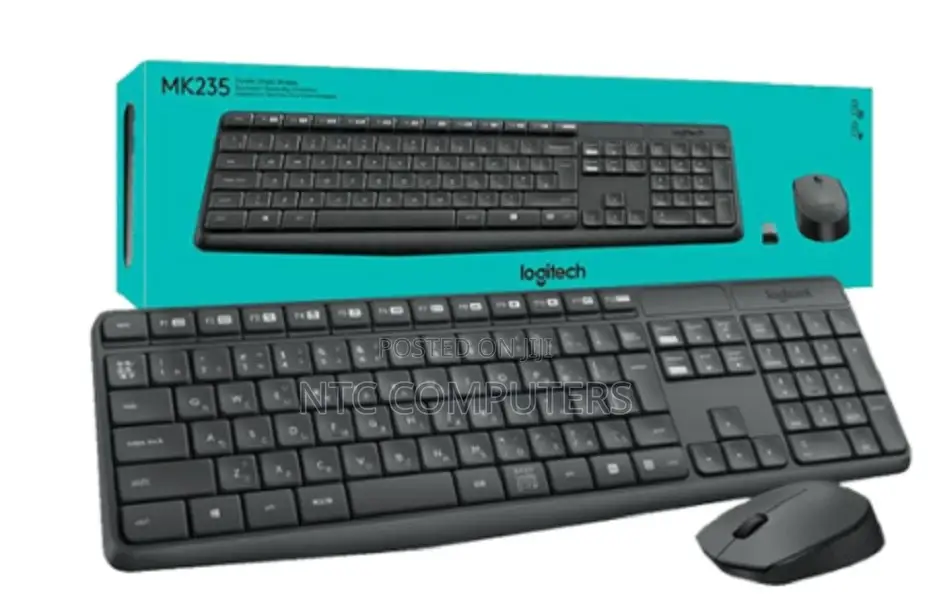Logitech MK235 Wireless Keyboard and Mouse Combo - 920-00793