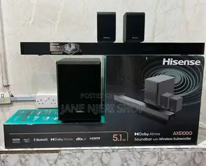 Original Hisense 340w 5.1 Ax5100g Sound Bar