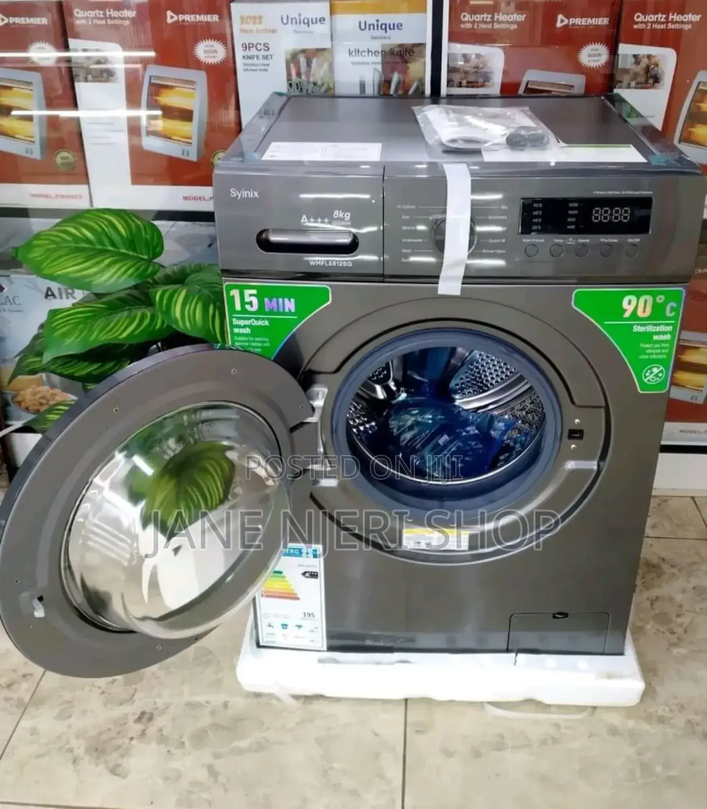 Good Quality Synix 8kg Front Load Washing Machine