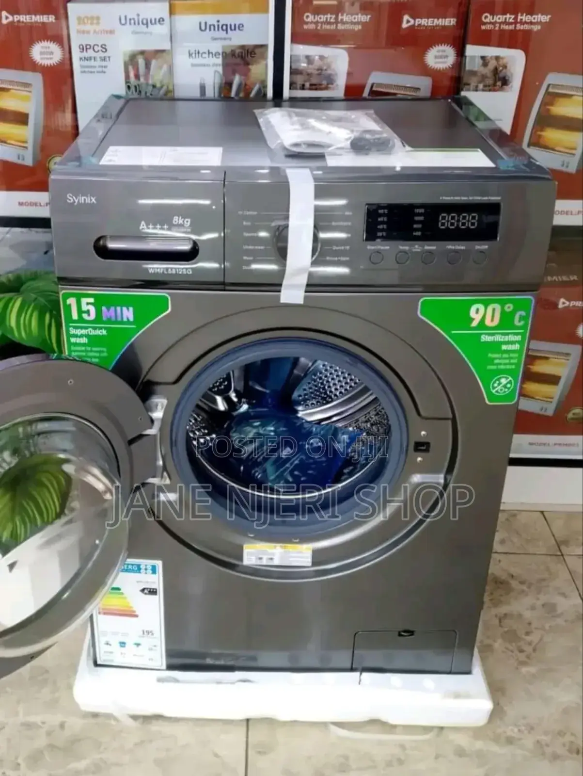 Classic Synix 8kg Front Load Washing Machine