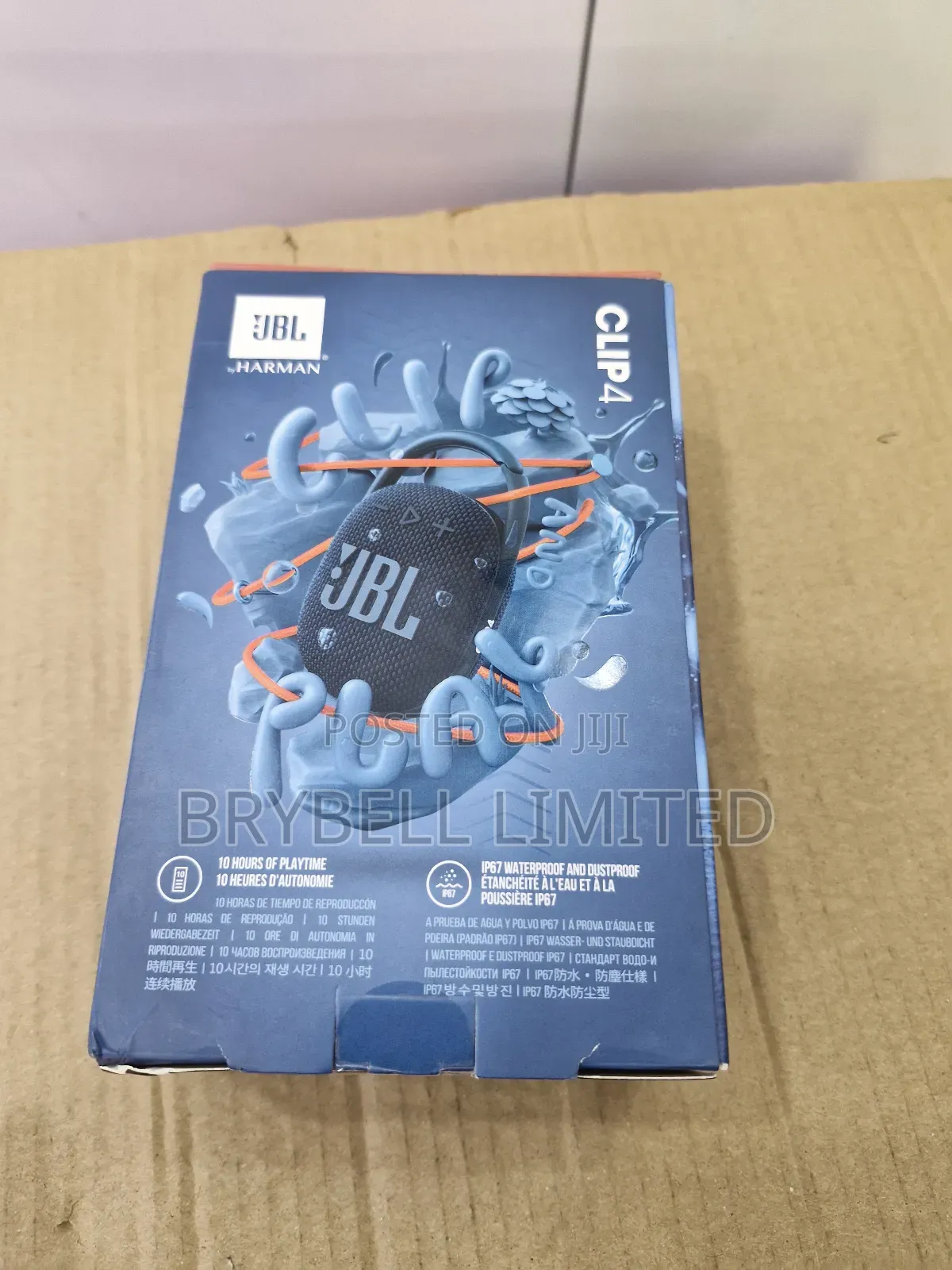 JBL Harman Clip 4 V5.1 Portable Bluetooth Speaker